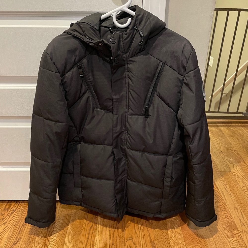 Mens black HFX Performance Puffer Jacket
